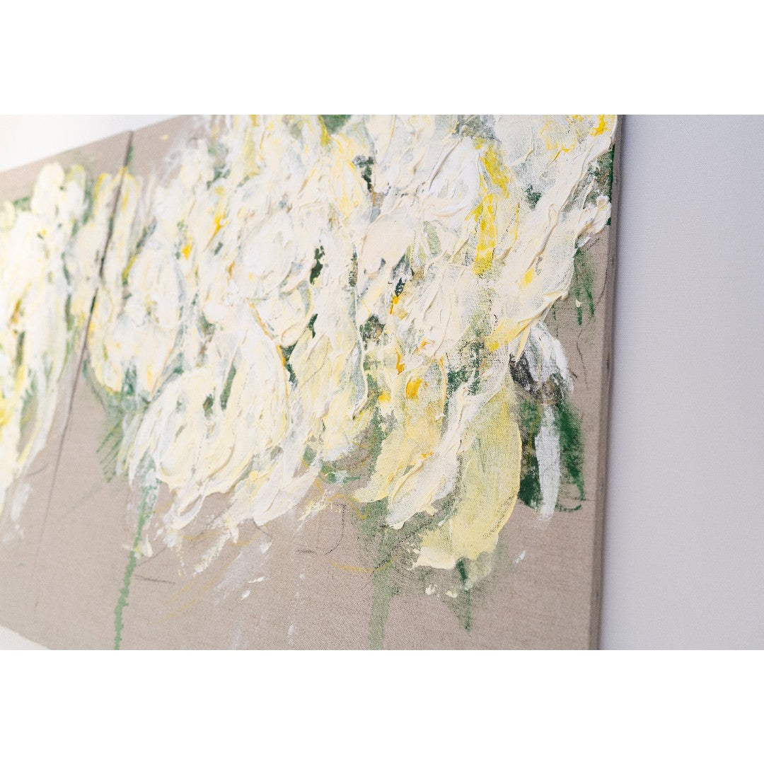 Flowers contemporary painting art