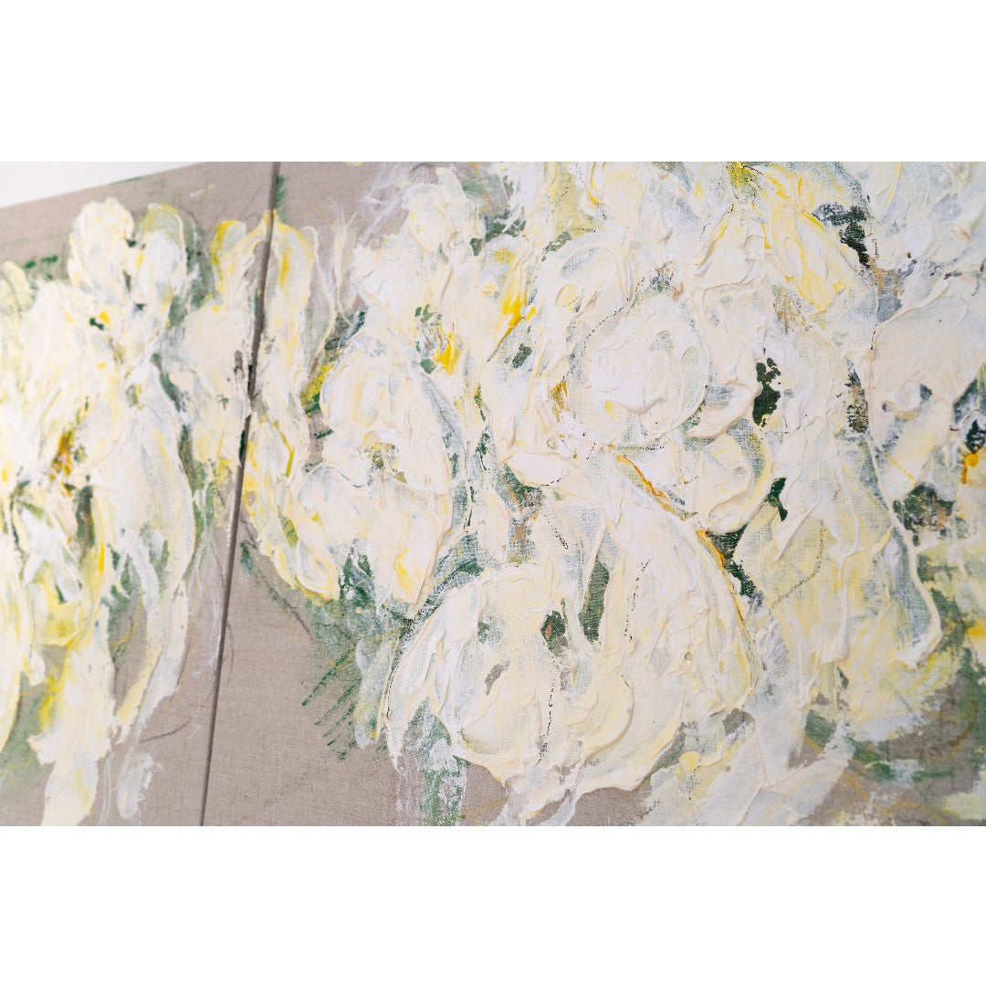 Flowers contemporary painting art