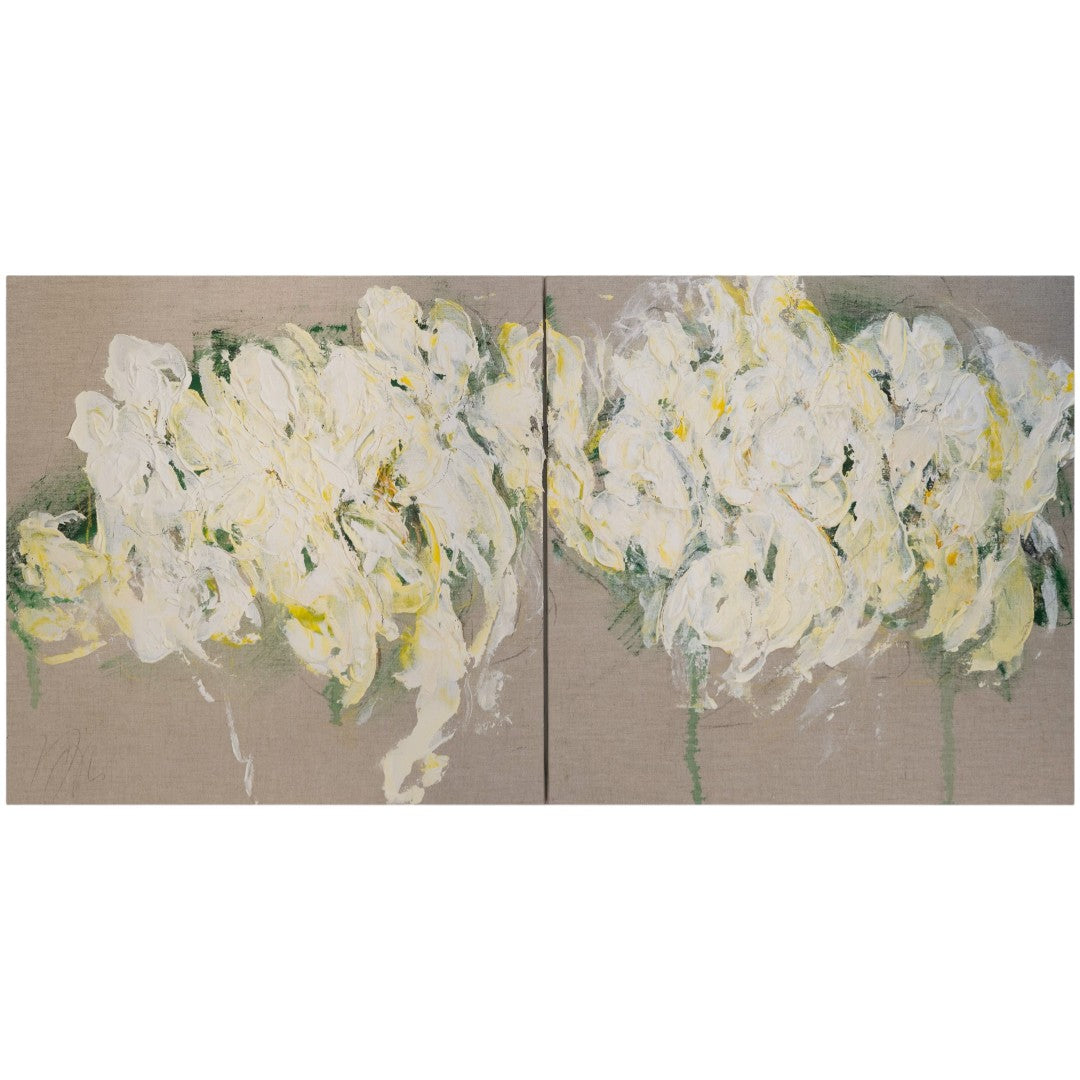 Flowers contemporary painting art