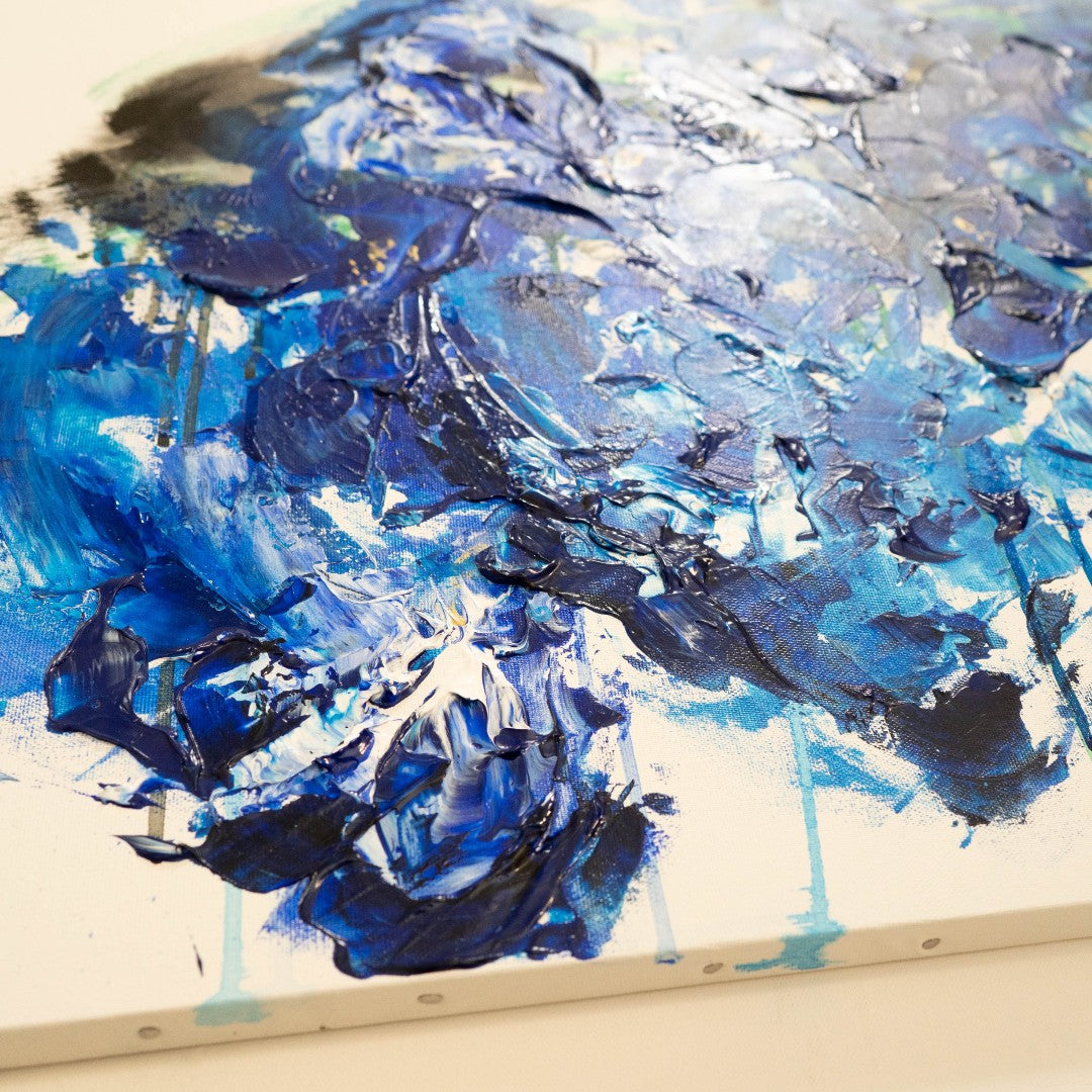 Flowers contemporary painting art