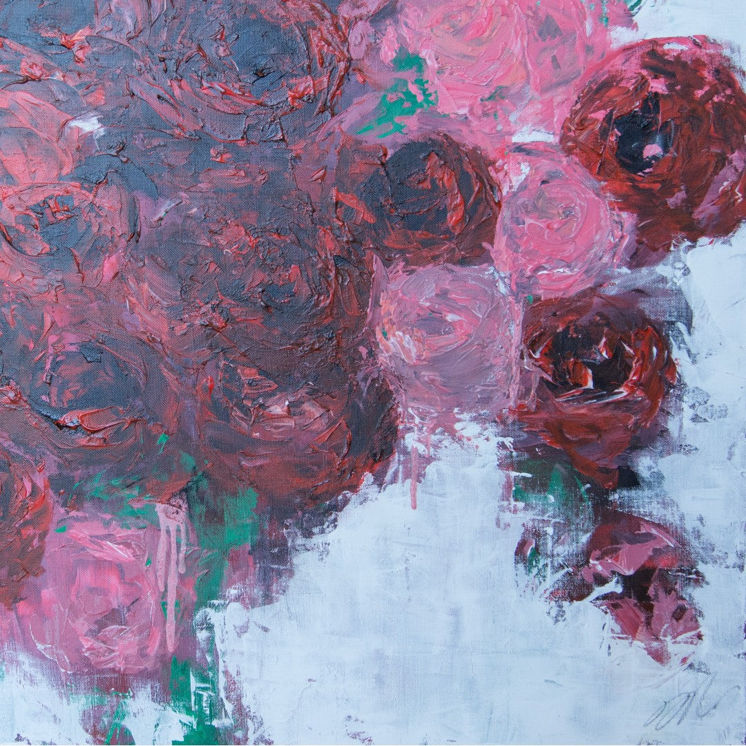 Rose contemporary painting art