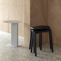 Tars Stool Ash Black