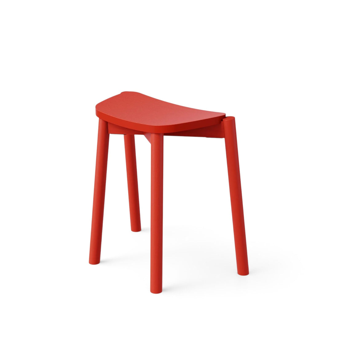 Tars Stool Ash Red