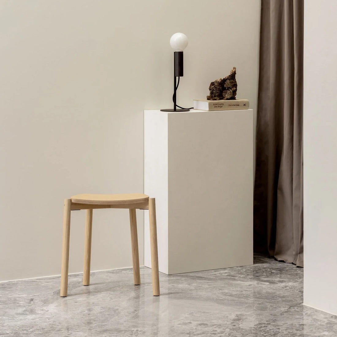 Tars Stool Ash Washed