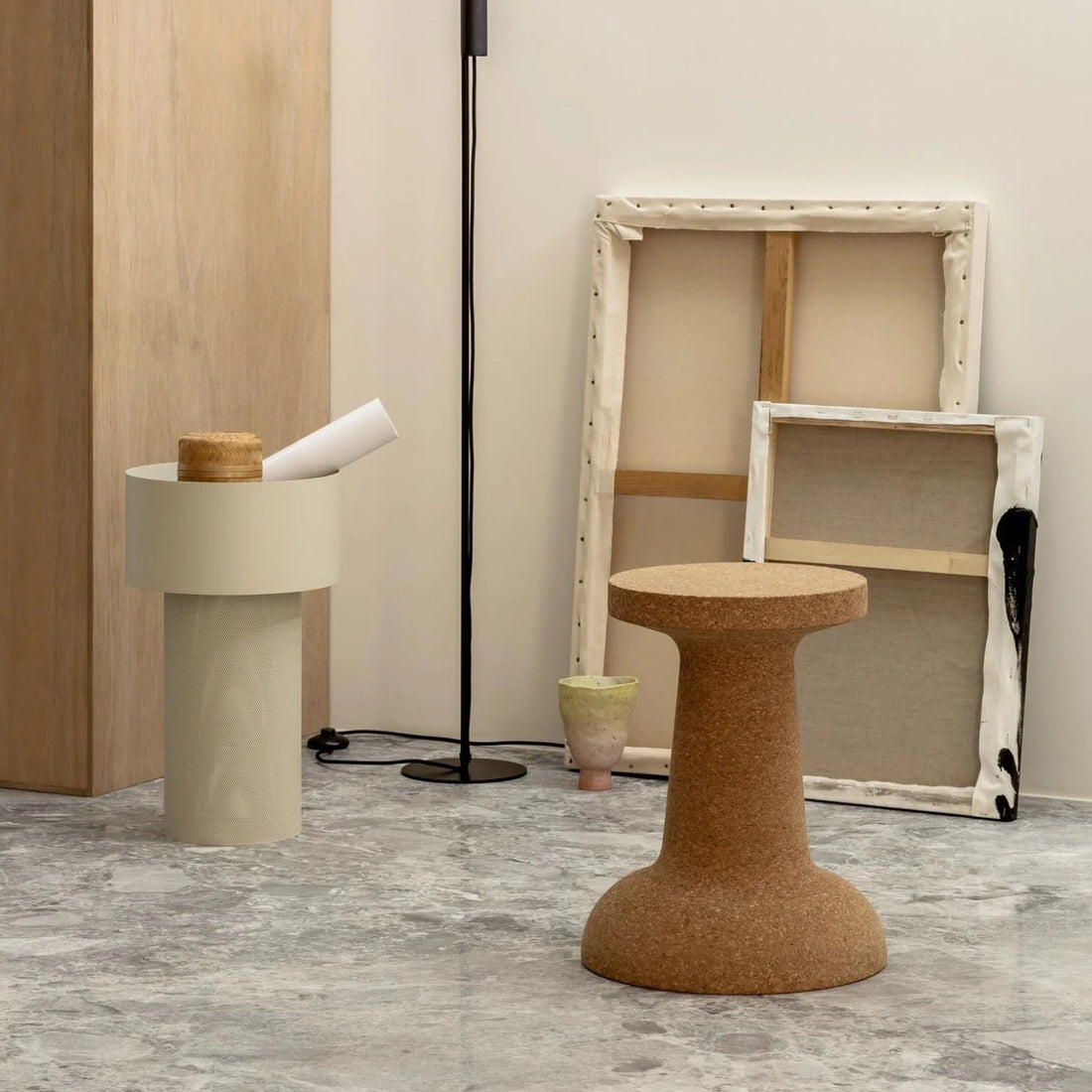 Pedestal Box White