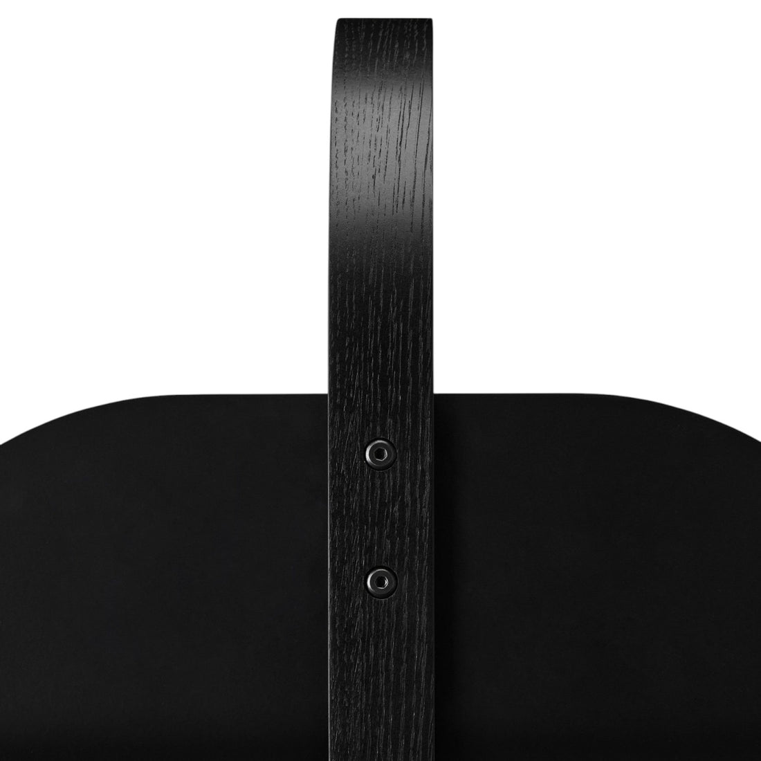 Woody Basket Black Stained Oak