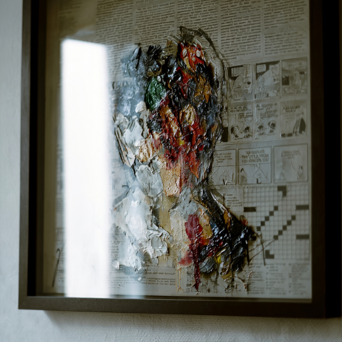 mirror series UNTITLED Portrait contemporary painting art