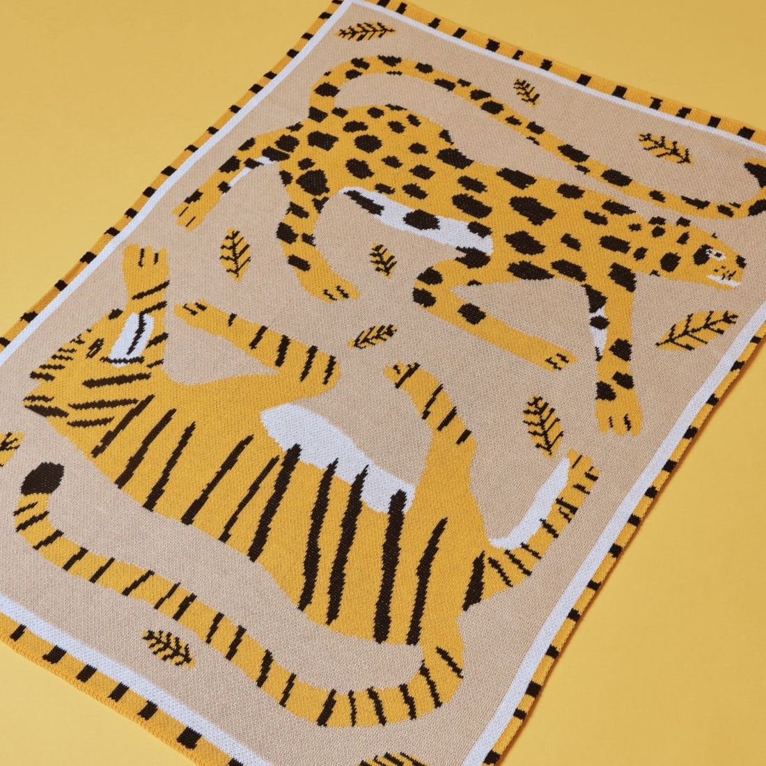 Big Cats Mini Blanket
