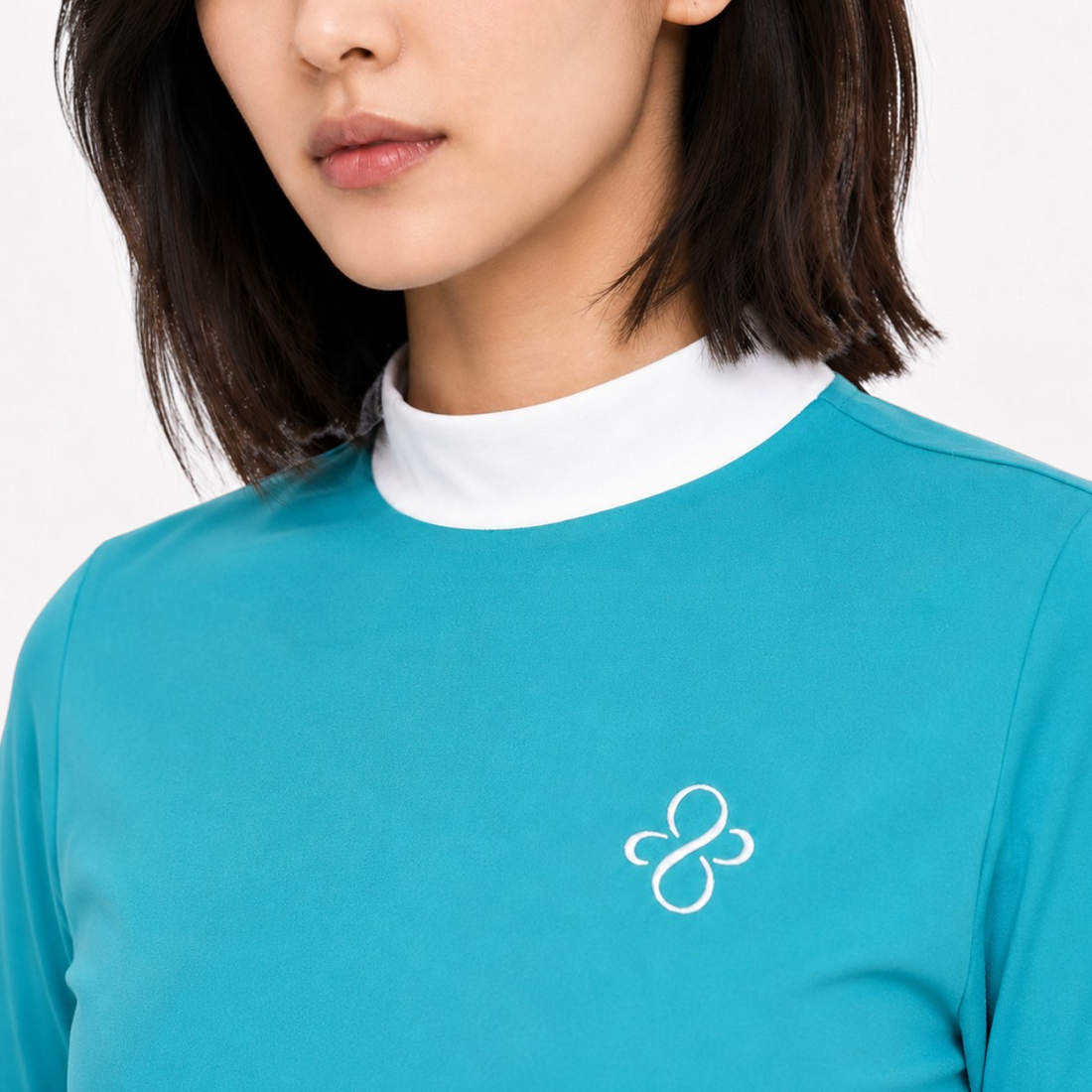 DIOIO Mock Neck Golf Top