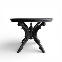 OBSIDIAN ROUND TABLE