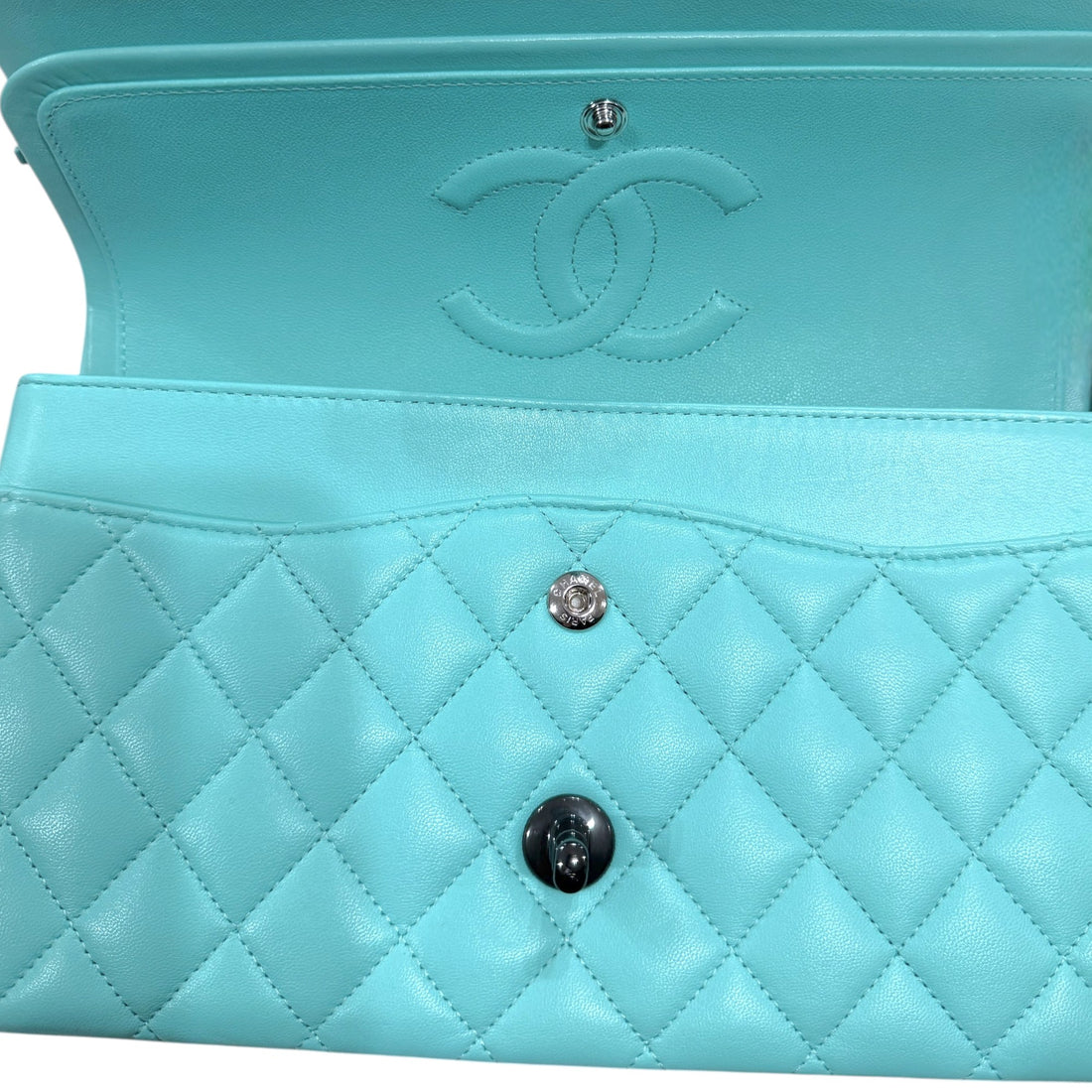CHANEL マトラッセ Wフラップ Wチェーン ショルダーバッグ