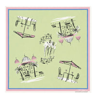 Café Sketch Bandana Light Green｜The Stylist Japan
