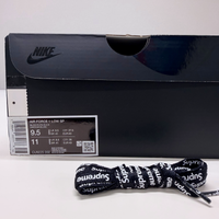 Supreme × Nike Air Force 1 Low SP “Black” 27.5cm｜OKUBO MEGANE