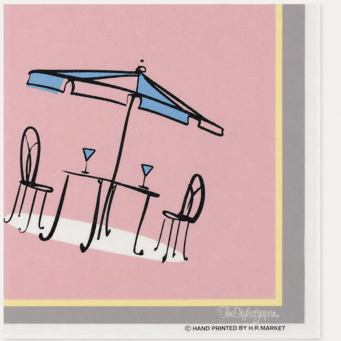 Café Sketch Bandana Pink｜The Stylist Japan