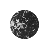 Pedestal Table Black / Marquina