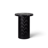 Pedestal Table Black / Marquina