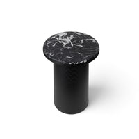 Pedestal Table Black / Marquina