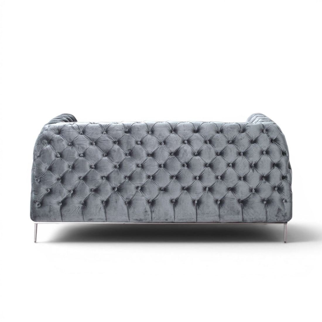 ent furniture mafia sofa ベルベット 2人掛けソファ 2人掛け ソファ ROYAL GRAY｜ラグジュアリー・ベルベット調