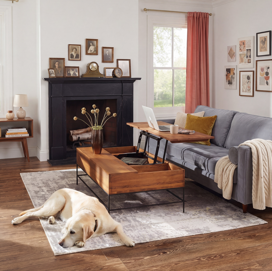 OAK COFFEE TABLE