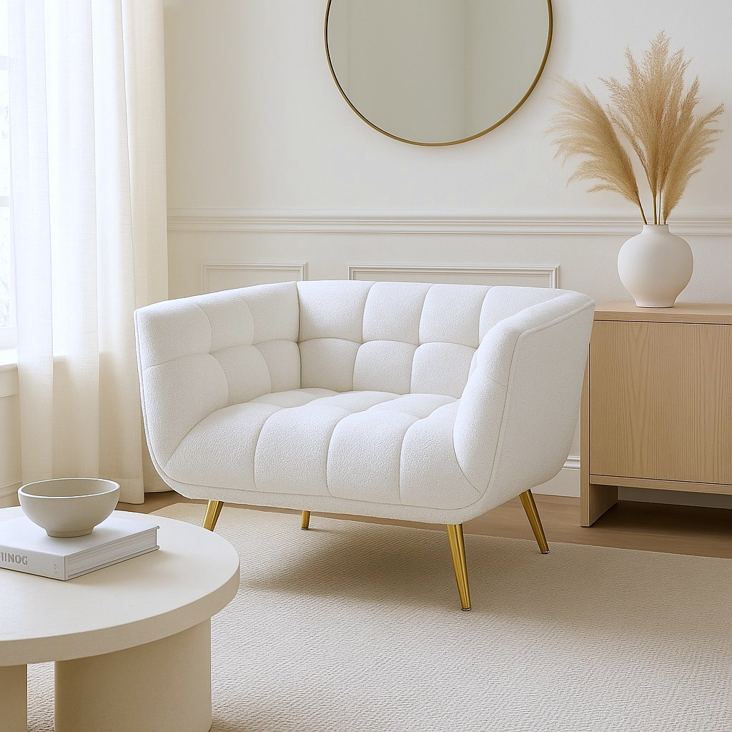 【展示現品】Eclipse sofa 1P White