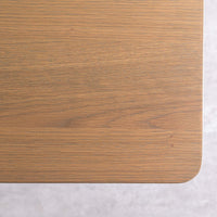 SMOKED OAK × IRON BENCH FORK LEG